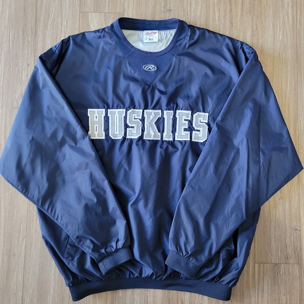 Vintage Rawlings Huskies windbreaker